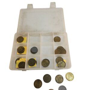 Chuck E. Cheese, Cabela's Tokens Collectible Lot Various Years Kids Arcade Coins